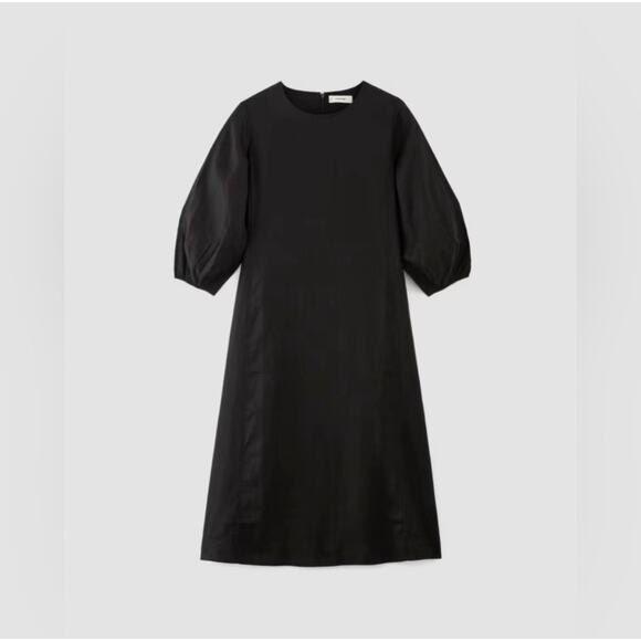 Everlane The Linen A-Line Midi Dress - Picture 1 of 8